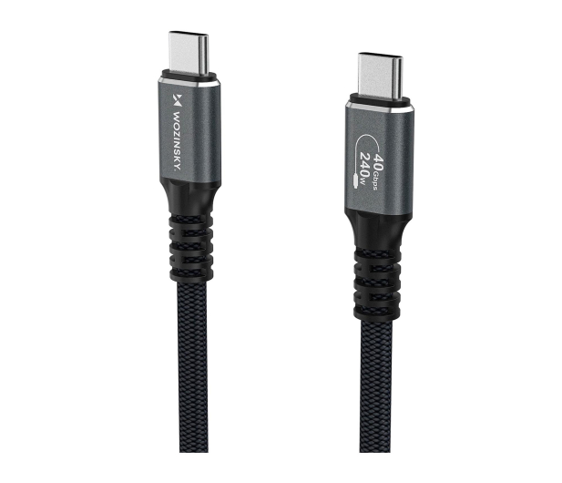 Wozinsky Kabel USB-C 240W 2m 4K czarny WPS-UY42S - 1487923 - zdjęcie 3